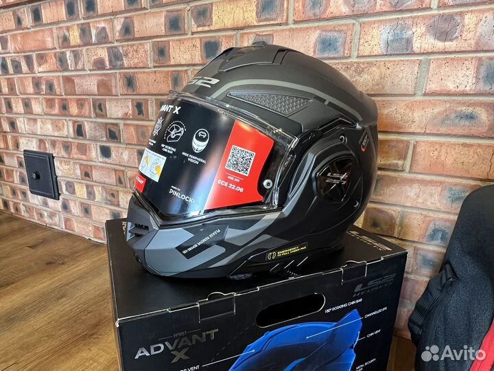 LS2 Мотошлем FF901 advant X metryk