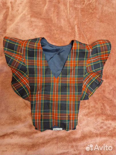 Школьная форма для девочки 128 в клетку