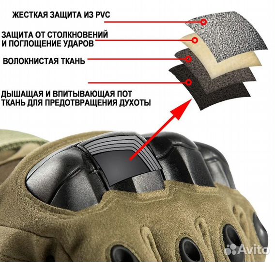 Тактические перчатки