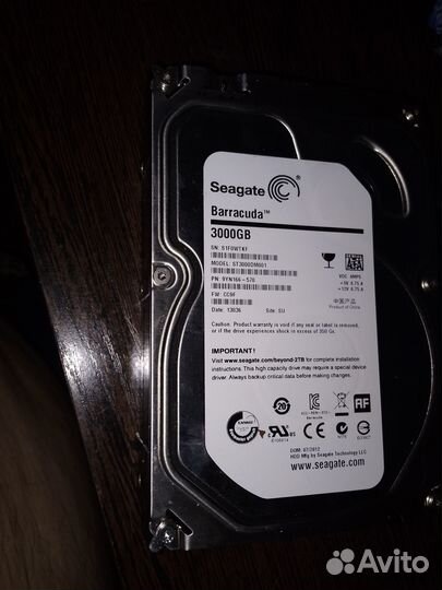 SATA hdd жксткий диск 3 Tb
