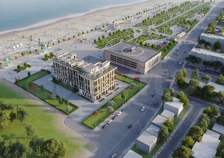 Апартаменты-студия, 32,3 м², 2/6 эт.
