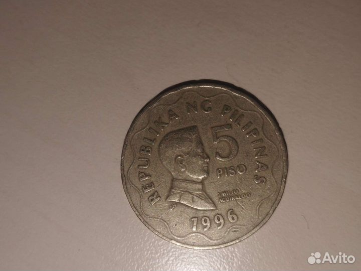 1993 один пизон Филиппины монета красивая