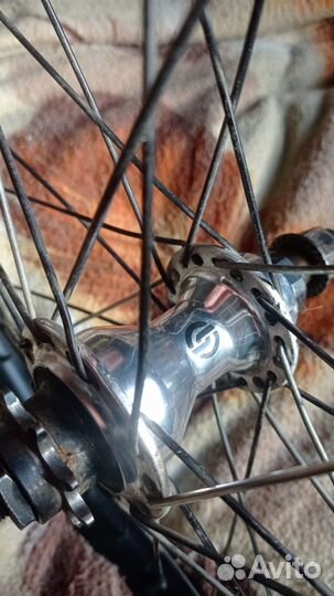 Заднее колесо на bmx salt