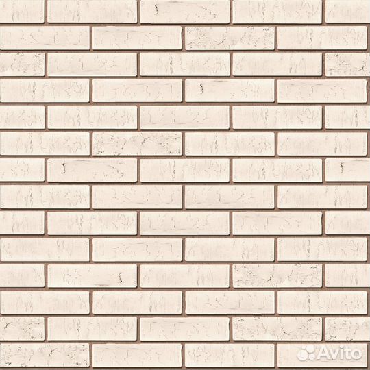 Лицевой кирпич белый