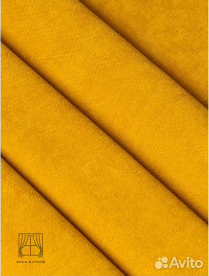 Шторы желтые в детскую