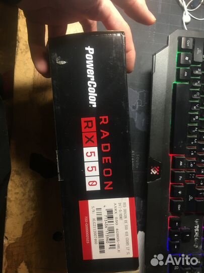 Видеокарта amd Radeon RX 550