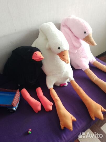 Мягкая игрушка гусь обнимусь