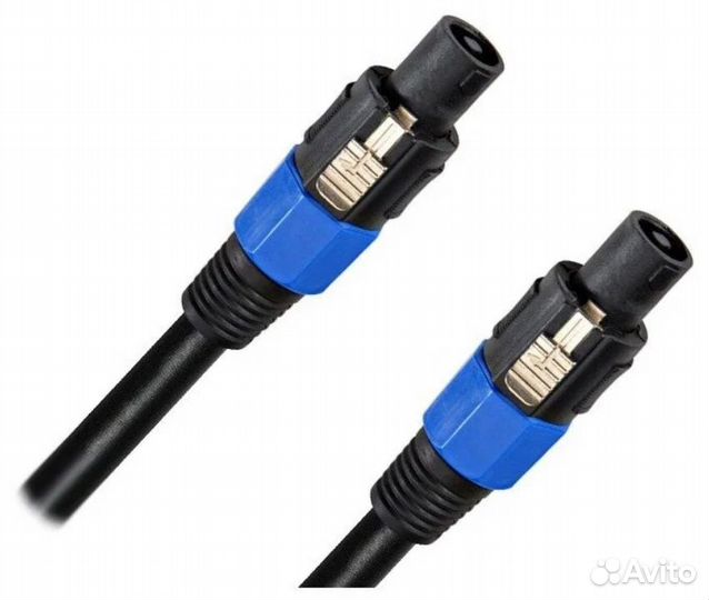 Кабель Speakon (4x1.5) разной длины-1.5; 3; 5; 10м