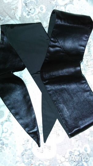 Пояс кожанный широкий