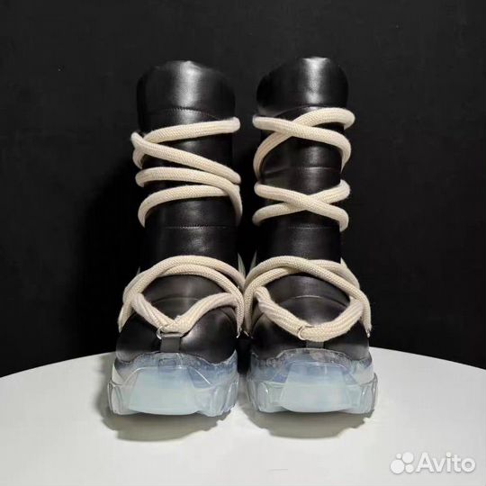 Rick Owens Lunar Boots Зимние Утепленные Ботинки