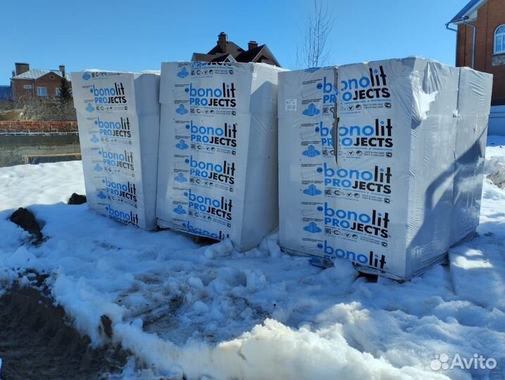 Газобетонный блок 600х250х100