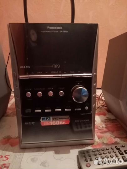 Магнитофон кассетный и дисковый