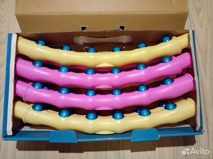 Обруч массажный складной для похудения новый