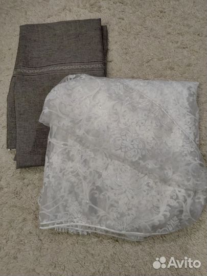 Шторы и тюль в комплекте