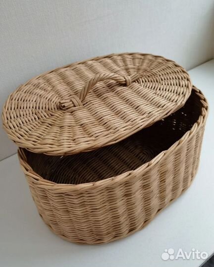Хлебница плетеная на заказ