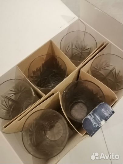 Стаканы хрусталь набор