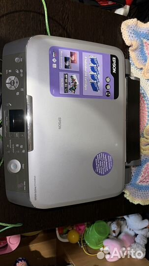 Цветной фото принтер сканер epson