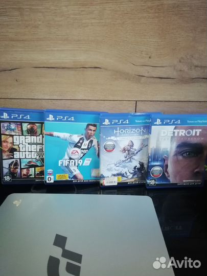 Sony playstation 4 slim с играми