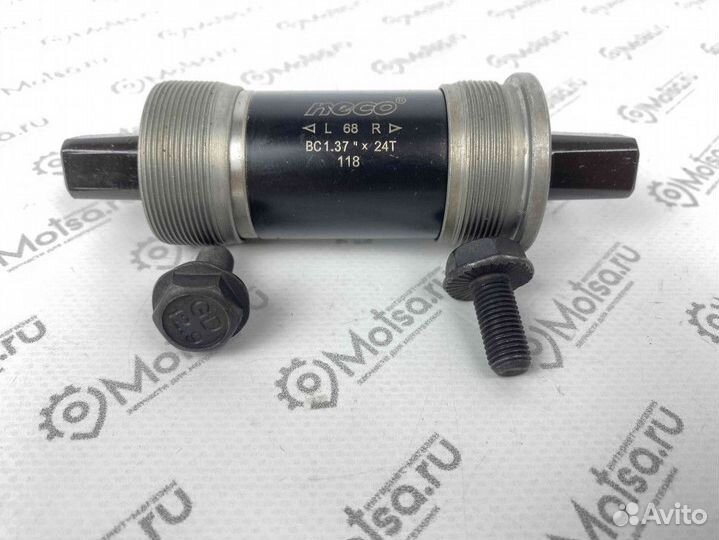 Каретка neco B910 под квадрат, BSA 1.37”x 24T, 68