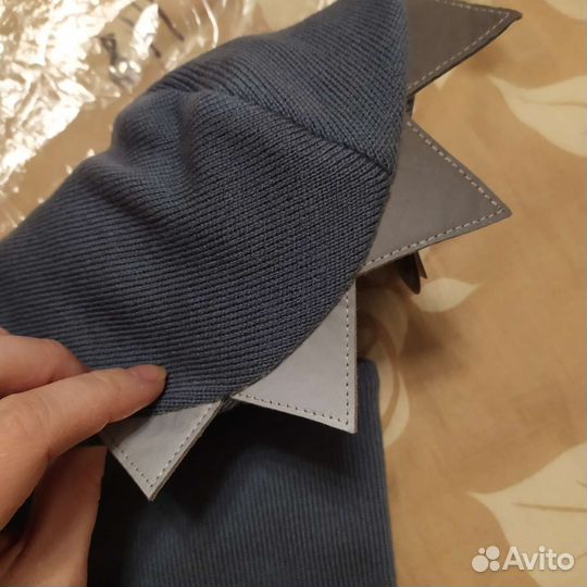 Шапка шлем для мальчика