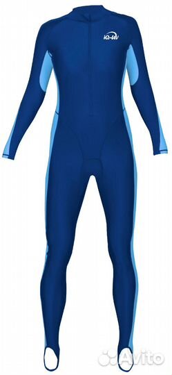 Женский лайкровый гидрокостюм для защиты от солнца