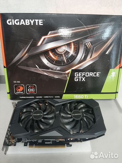 Видеокарта gtx 1660 ti gigabyte