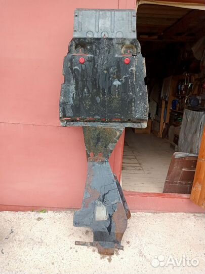 Защита картера поддона на ниву