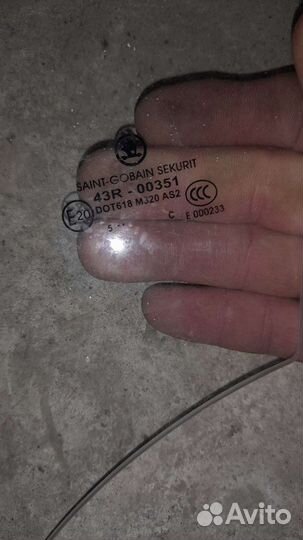 Skoda fabia стекло переднее левое