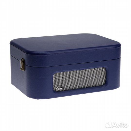 Проигрыватель винила синий