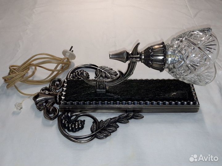 Светильник бра С камнем змеевик СССР