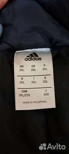 Мужская зимняя куртка Adidas(оригинал) Xxl