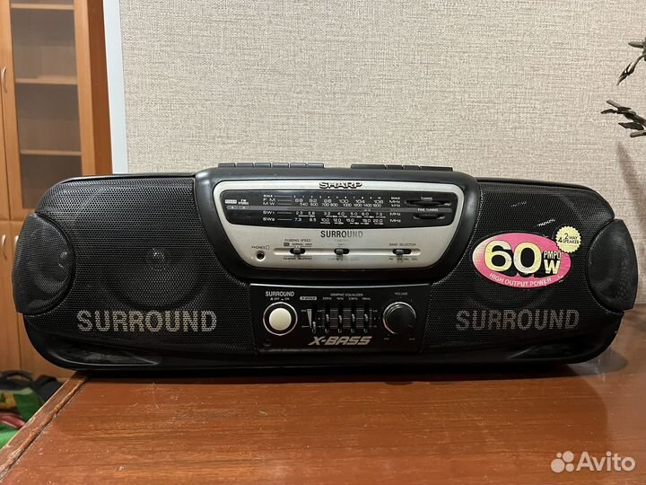Магнитофон sharp wq 730 z