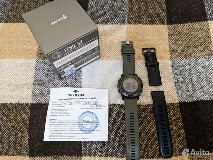 Garmin Fenix 5x sapphire