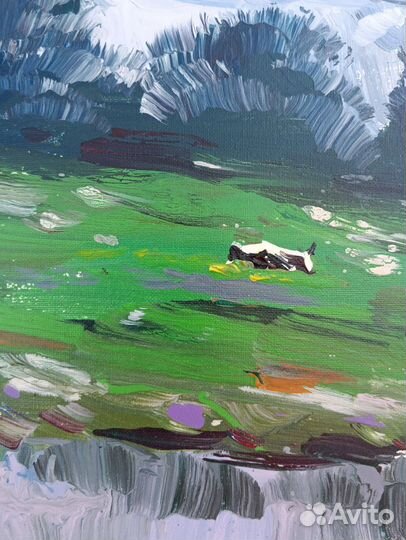 Картина На лугу