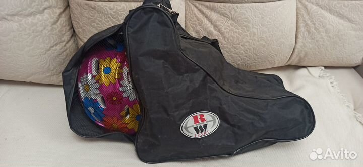 Роликовые коньки - коньки зимние детские р.31-34