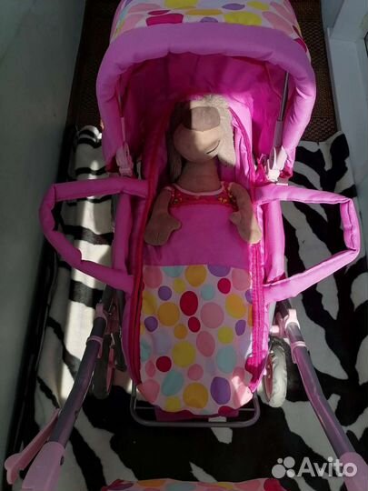 Коляска кукольная Rich Toys, в достойном состоянии