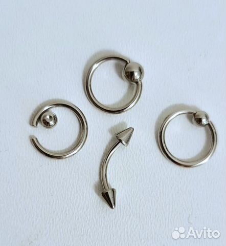 Набор украшений для пирсинга