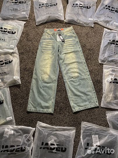 Джинсы широкие jaded london