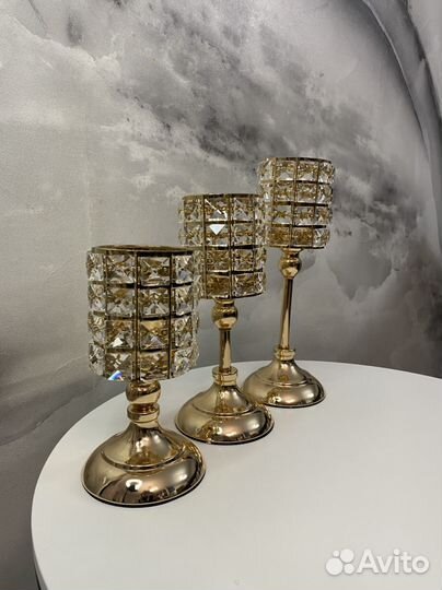 Подсвечник 3 шт