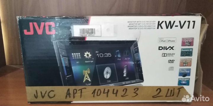 Автомагнитола JVC KW-V11