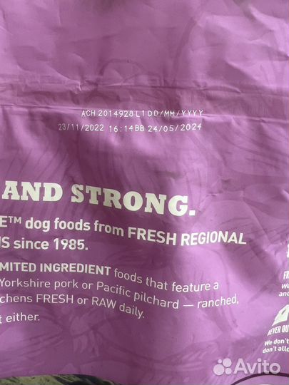 Сухой корм для собак Acana Grass-Fed 11.4 кг Lamb