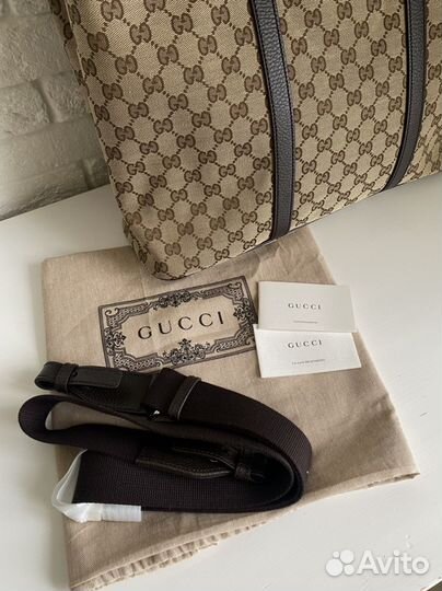 Сумка тоут Gucci GG оригинал