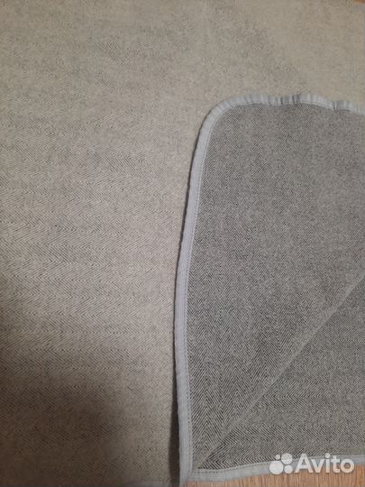 Плед шерсть в елочку