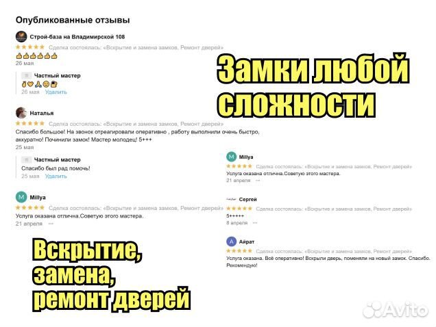 Вскрытие замков 24/7, Замена замков, Вскрытие Авто