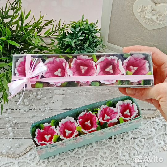 Цветы в коробке