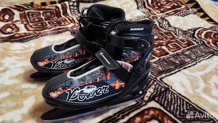 Ледовые раздвижные коньки Nordway Slide-Boy 36-40