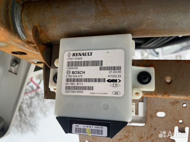 Блок управления полным приводом Renault Duster 2