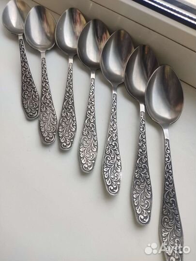 Ложки вилки ножи СССР нерж. сталь