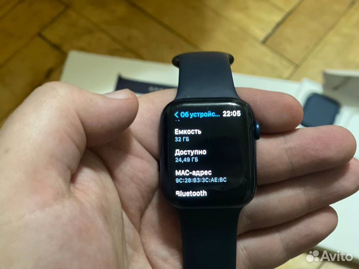 Часы apple watch 6 44 mm