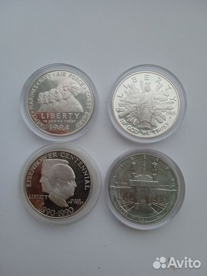 Юбилейные монеты. США